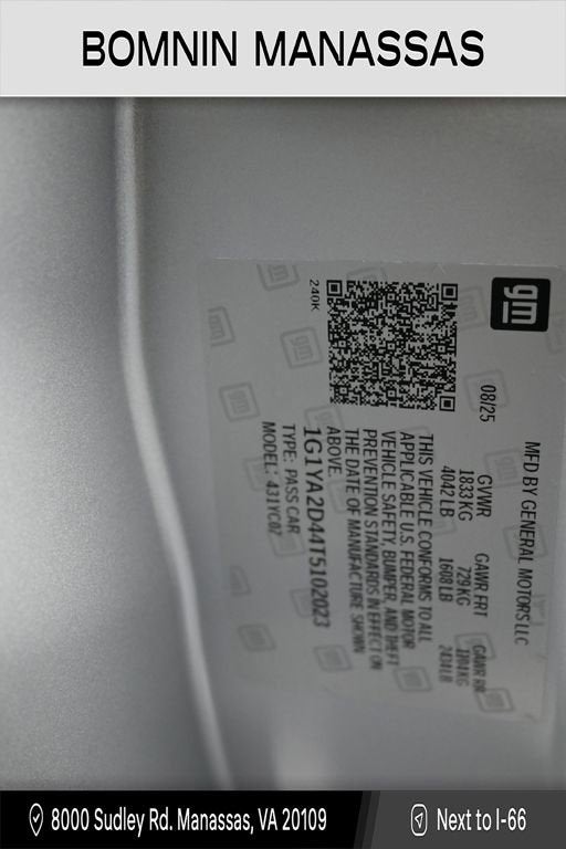 2026 Chevrolet Corvette Stingray 1LT