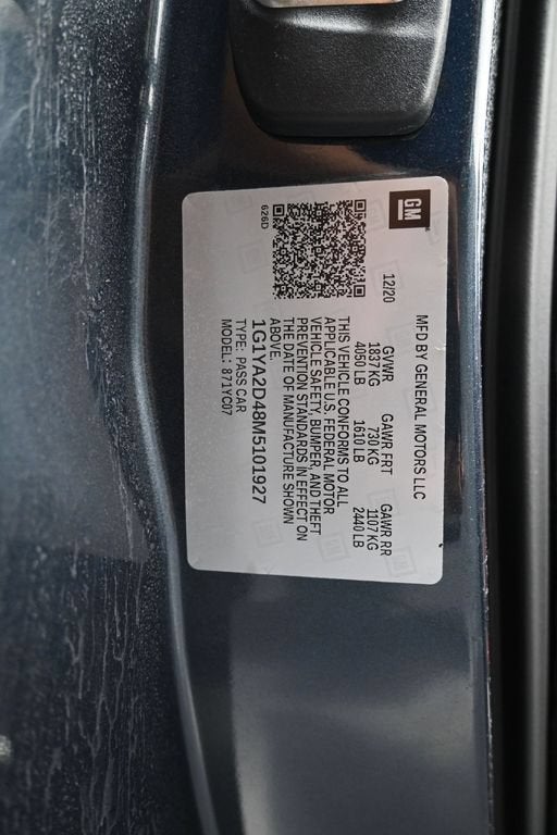 2021 Chevrolet Corvette Stingray 1LT