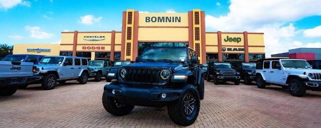Bomnin Corvette in Miami FL exterior shot of Bomnin Chrysler Dodge Jeep Ram