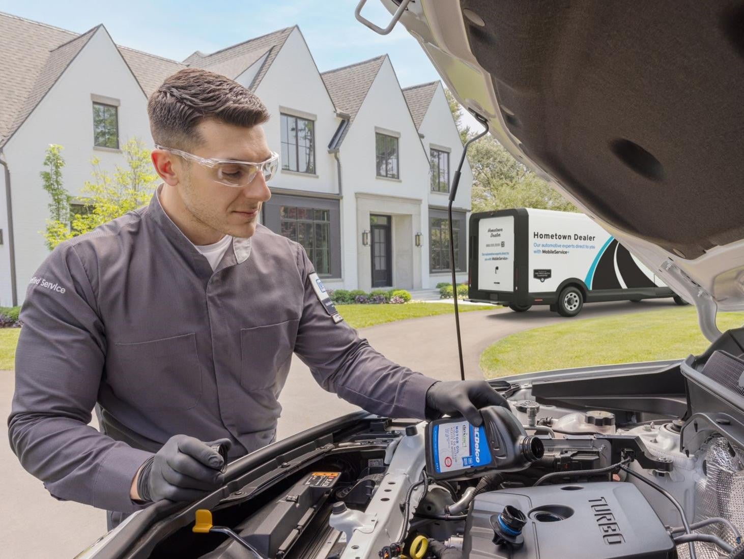 Bomnin Corvette in Miami FL technician servicing a vehicle